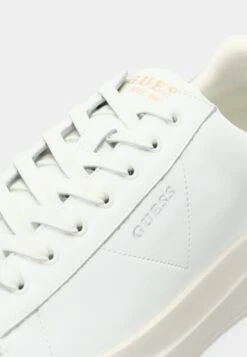 Guess ELBA - Trainers - White/beige/brown -Guess Clothing Sale a3692e3a9bd3462690dadc1ec8519ef1