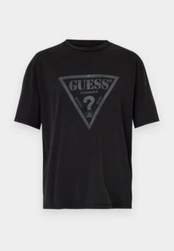 VINTAGE TRIANGLE UNISEX - Print T-shirt - Jet Black -Guess Clothing Sale a3e5a99d32554ab8b5ded6eae2f19dcb