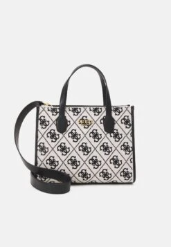 Guess Silvana Compartment Tote - Handbag - Black
