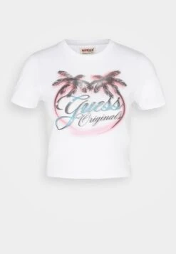 Baby Tee - Print T-Shirt -Guess Clothing Sale a56d17f5e82a461bbd51d06409e266af