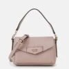Guess Brenton Flap- Across Body Bag - Ash Rose