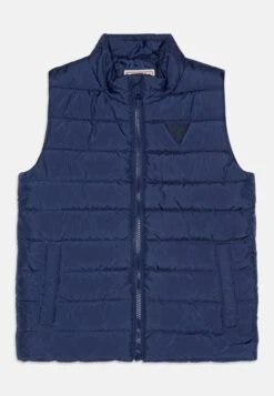 Guess JUNIOR CORE PADDED UNISEX - Waistcoat - Cave Blue