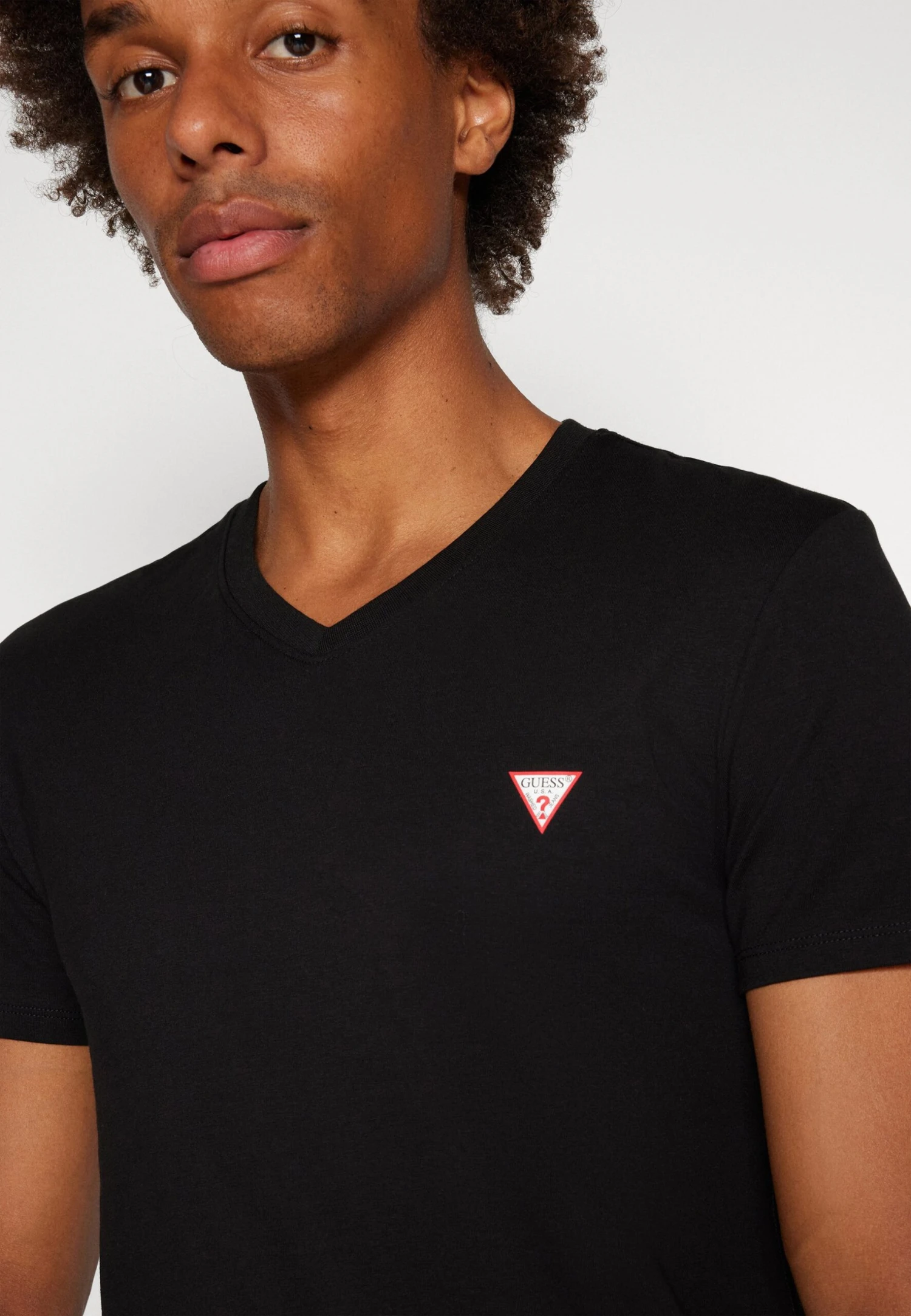 Guess CORE TEE - Basic T-shirt - Jet Black 6 Guess CORE TEE - Basic T-shirt - Jet Black - Image 6