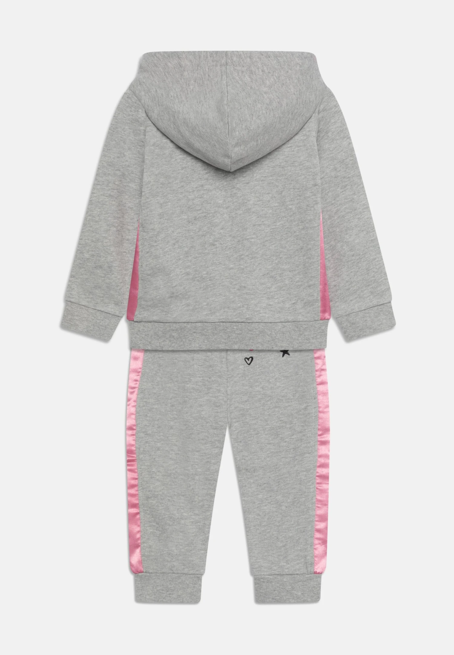 Guess Newborn Active Set- Tracksuit - Light Stone Heather 2 Guess Newborn Active Set- Tracksuit - Light Stone Heather - Image 2