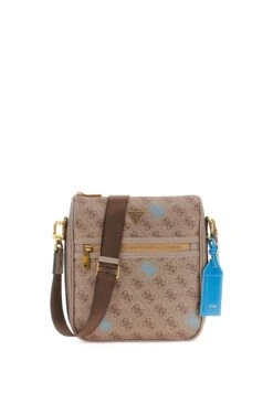 Guess MILANO - Cross Body Bag - Beigeblue