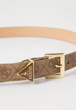 Guess NOELLE - Belt - Latte Logo -Guess Clothing Sale aa7aec837dab458ba9e773b24291b405