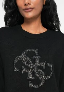 Guess SYLVIE LOGO - Sweatshirt - Jet Black 11 Guess SYLVIE LOGO - Sweatshirt - Jet Black -Guess Clothing Sale aba50a9d2c8346bcb9e1f63187dc7566