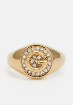 Guess G CRYSTAL - Ring - Yellow Gold-coloured -Guess Clothing Sale acd56adce0a4440cbc00a41a55125828