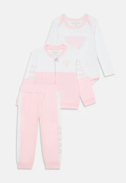 Guess BABY BODY PANTS SET UNISEX - Body - Pink Shades
