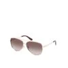 Guess Sunglasses - Shiny Rose Gold Gradient Brown