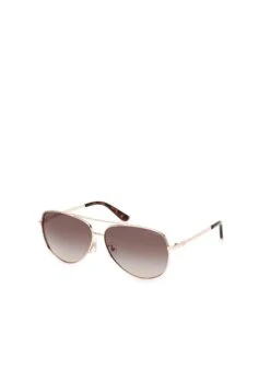 Guess Sunglasses - Shiny Rose Gold Gradient Brown