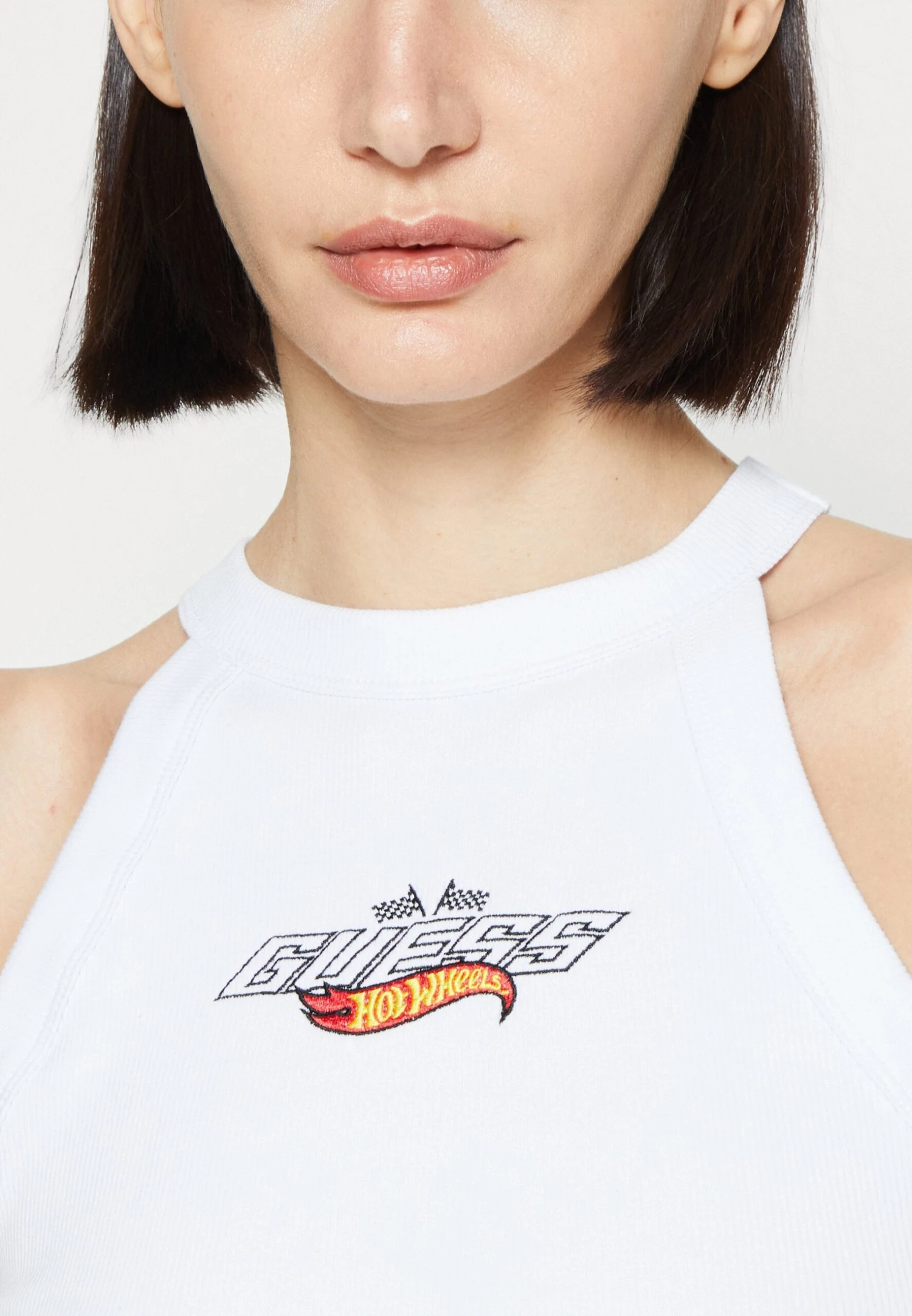 Go Hw Triangle Logo Tank - Top - Pure White 6 Go Hw Triangle Logo Tank - Top - Pure White - Image 6