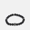 Guess BEADS LION UNISEX - Bracelet - Black/silver-coloured