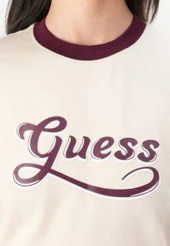 Guess SS GLOSSY CROP - Print T-shirt - Peach Peony 13 Guess SS GLOSSY CROP - Print T-shirt - Peach Peony -Guess Clothing Sale ae6ffb9e83894330accbed90836ec76d