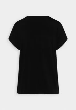 Guess 3D Flowers Triangle Tee - Print T-Shirt - Jet Black -Guess Clothing Sale aeb2ce04d8ab46a5a2bc8eaf5fac087d