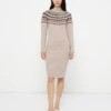 AKILAH DRESS - Jumper Dress - Taupe