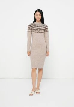 AKILAH DRESS - Jumper Dress - Taupe
