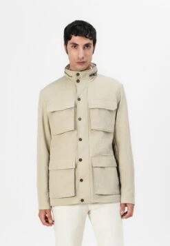 Guess Light Jacket - Beige Blanco
