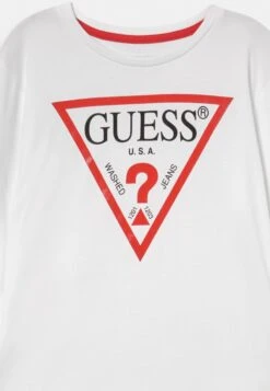 Guess Junior Core - Long Sleeved Top - True White -Guess Clothing Sale b05eebf231044b189f62c334e01f868f