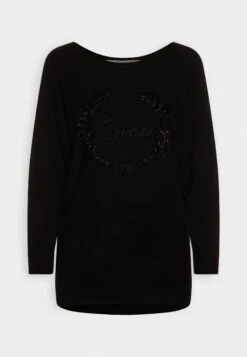 Guess Marion Batsleeve Logo - Jumper - Jet Black 9 Guess Marion Batsleeve Logo - Jumper - Jet Black -Guess Clothing Sale b11426ebaa2f408fb9e21a5caaf2fbab