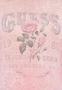 Guess ROSES TEE - Print T-shirt - Pink Pearl -Guess Clothing Sale b12fb1f83f374f4986ab0ac6a5e8243f