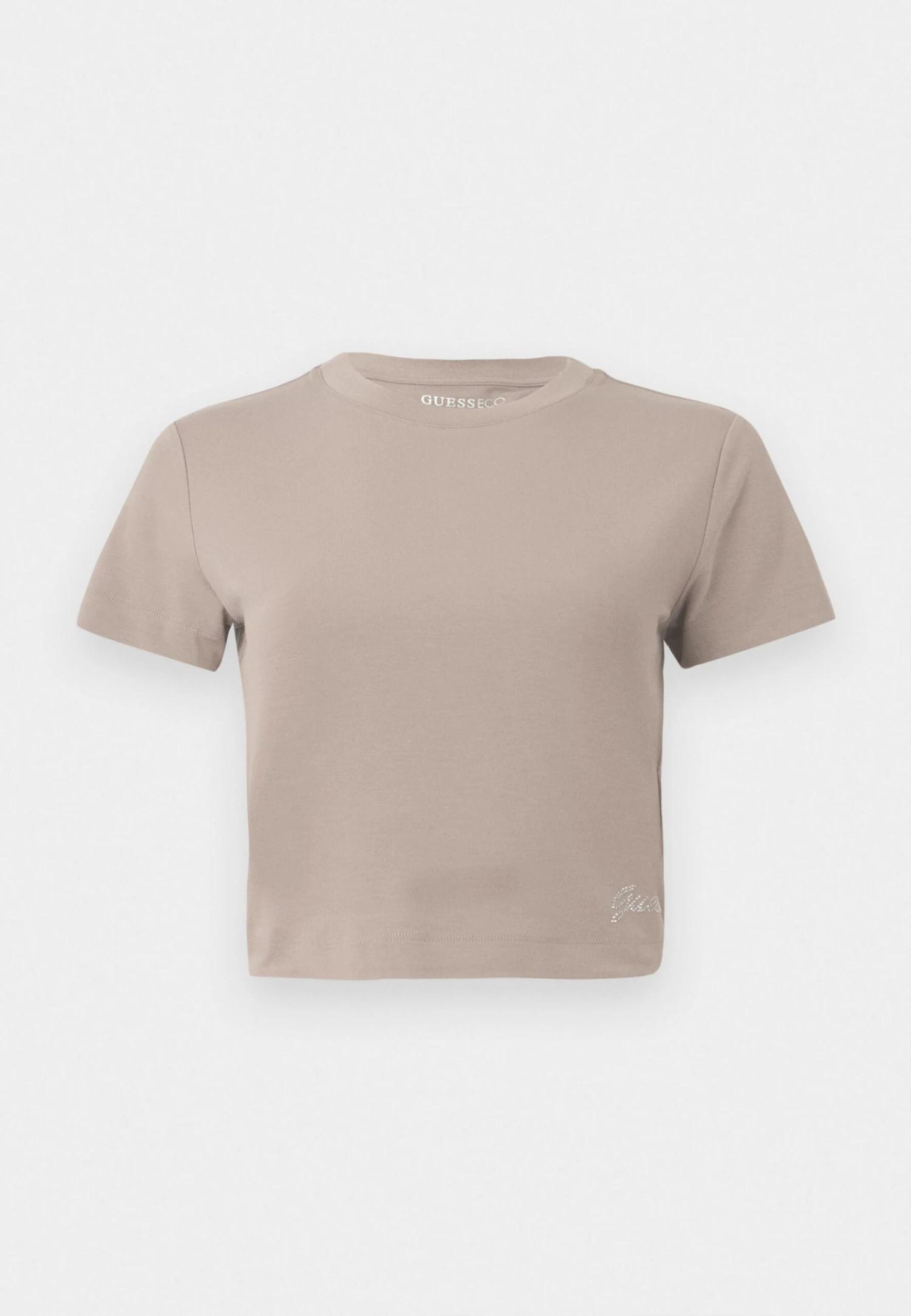Guess BASIC LOGO TEE - Basic T-shirt - Silk Taupe 5 Guess BASIC LOGO TEE - Basic T-shirt - Silk Taupe - Image 5