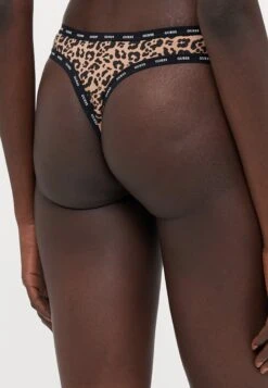 Guess PRINTED BASIC THONG 3 PACK - Thong - Black/brown -Guess Clothing Sale b20d811df5c34d179e9da48511262931
