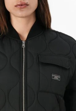 QUILTED PUFFER JACKET - Bomber Jacket - Jet Black -Guess Clothing Sale b21aef4112674c63abd913717b317d74