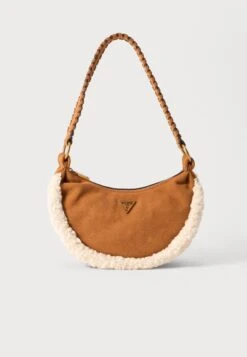 Guess AMITA HOBO - Handbag - Cognac