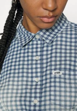 Go Ruth Tie Front - Top - Night Sky Blue Multi -Guess Clothing Sale b313f6356b944d13b0942f0ad3ed6251