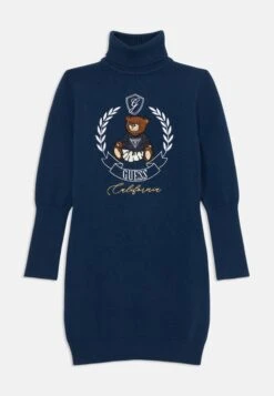 Guess JUNIOR SWEATER DRESS - Jumper Dress - Secret Blue