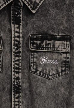 Guess Junior Dress - Denim Dress - Grey -Guess Clothing Sale b43cbc269f324475be33b78fef9829cd