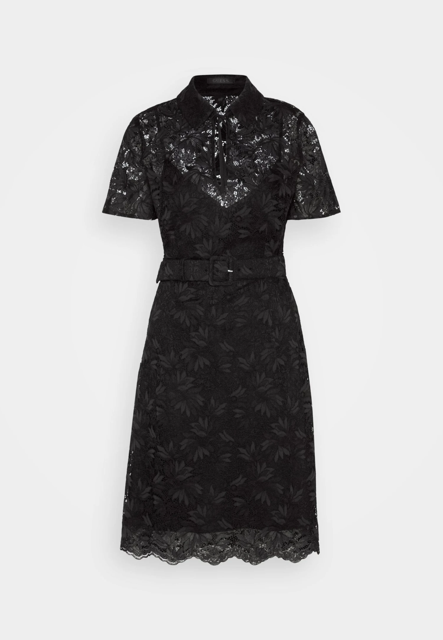 Guess Brunella Belted Dress - Cocktail Dress / Party Dress - Jet Black 5 Guess Brunella Belted Dress - Cocktail Dress / Party Dress - Jet Black - Image 5