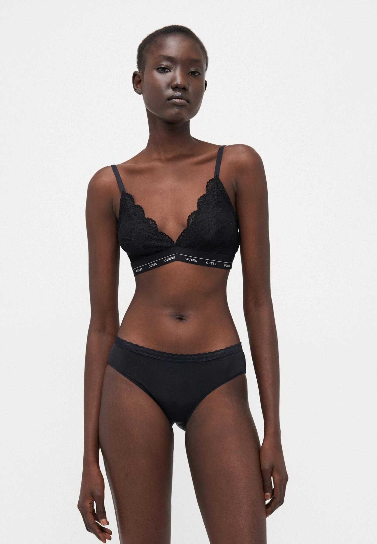 Guess JANE TRIANGLE - Triangle Bra - Jet Black 2 Guess JANE TRIANGLE - Triangle Bra - Jet Black - Image 2