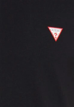 Guess Cn Ss Core Str - Basic T-Shirt - Jet Black -Guess Clothing Sale b4f8bca4c5d04926be07c8f5a0f02152