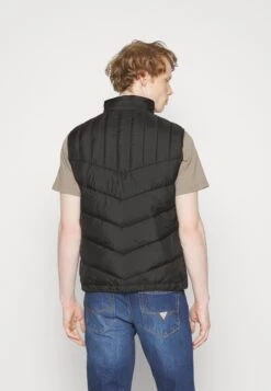 Guess Super Light Vest - Waistcoat - Jet Black -Guess Clothing Sale b50cd42f2c5340dbacb4835e7c62fa51