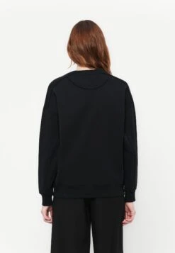 Guess TRIANGLE SWEATSHIRT - Sweatshirt - Jet Black -Guess Clothing Sale b541a0a5f79a48df9731e45f9111f069