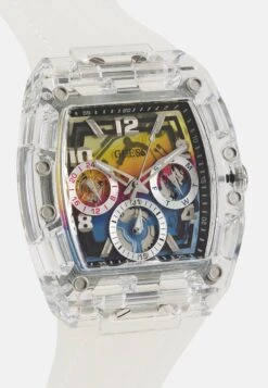 Guess PHOENIX - Chronograph Watch - Clear/rainbow Matte -Guess Clothing Sale b54bf8c035d048d48fa09e7b6778eb0a