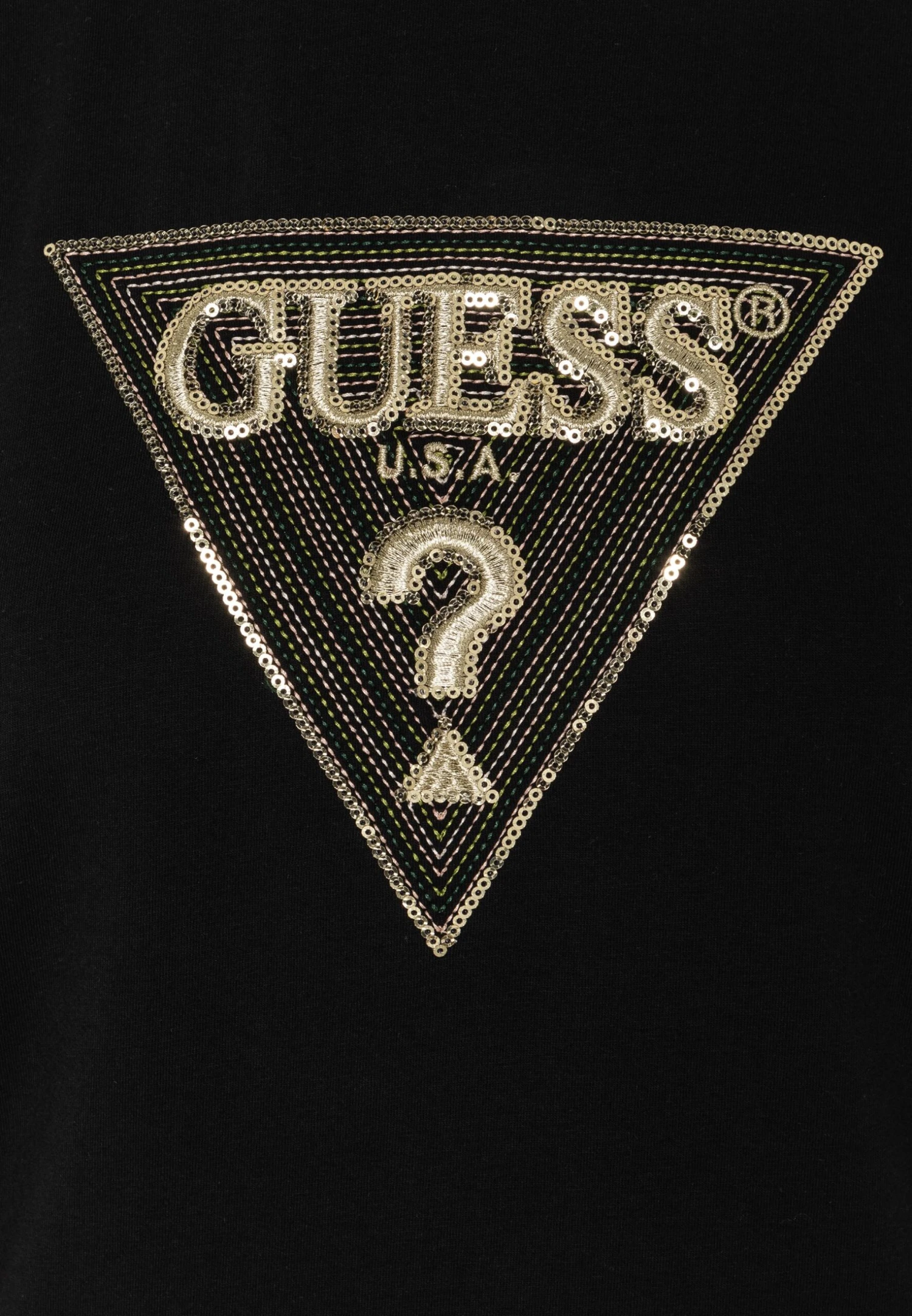 Guess Triangle Tee - Print T-Shirt 5 Guess Triangle Tee - Print T-Shirt - Image 5