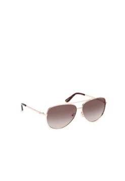 Guess Sunglasses - Shiny Rose Gold Gradient Brown -Guess Clothing Sale b59011eb65ff4a8f8150019b18c6a7b5