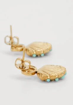 Guess SEASHELL - Earrings - Yellow Gold-coloured -Guess Clothing Sale b619273d31a44a0183bd2c539176097f