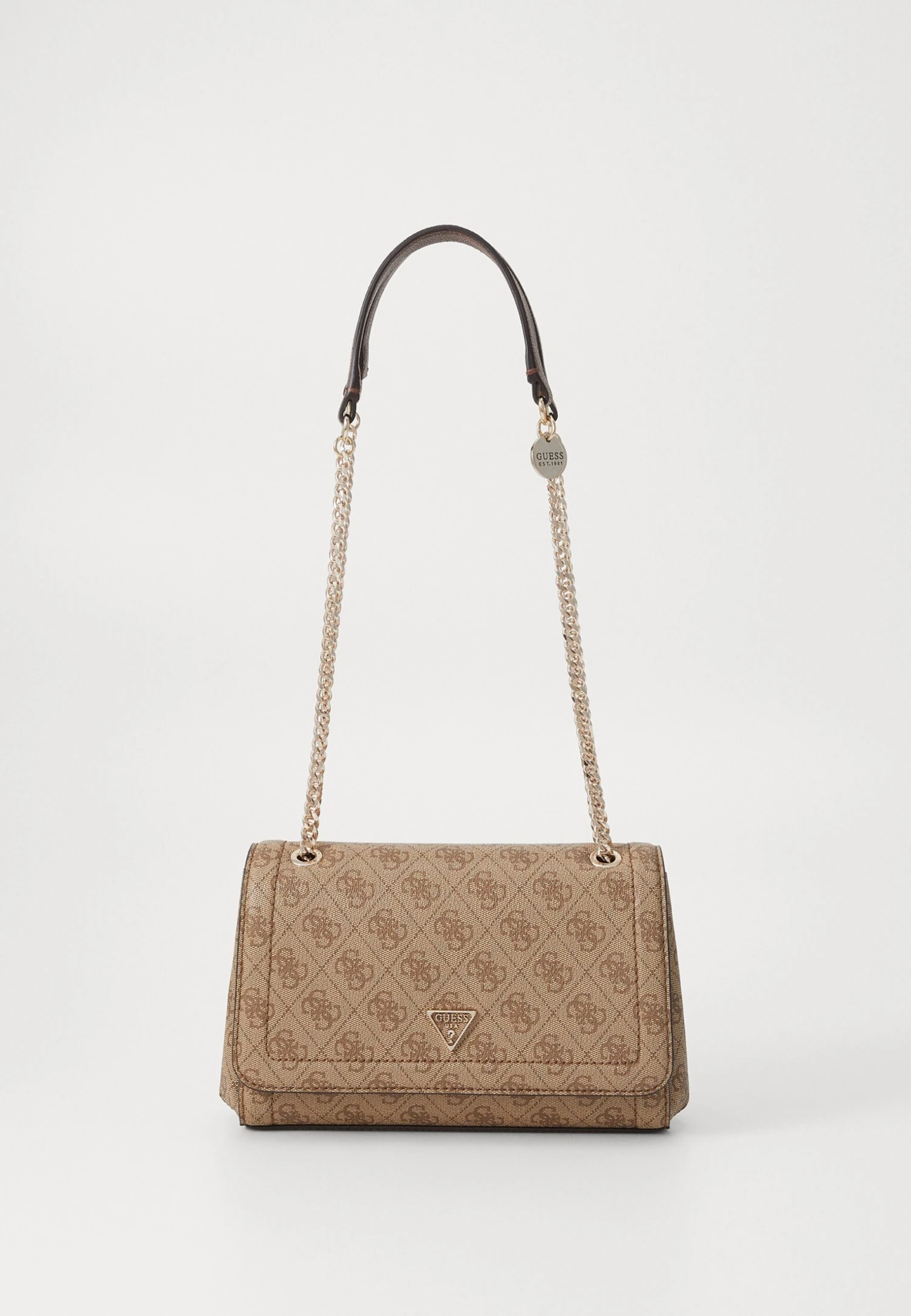 Guess NOELLE II XBODY FLAP - Cross Body Bag - Coal 8 Guess NOELLE II XBODY FLAP - Cross Body Bag - Coal - Image 8