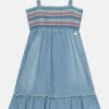 Guess Junior Stretch Dress - Day Dress - Medium Wash Colored