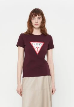 Guess ORIGINAL - Print T-shirt - Red Noir