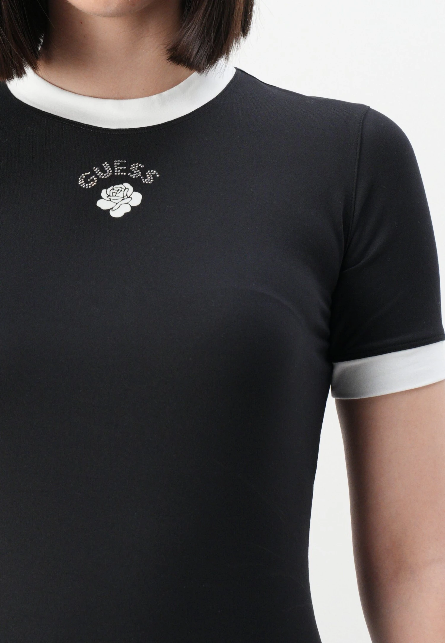 Guess MINI ROSE - Print T-shirt - Jet Black 6 Guess MINI ROSE - Print T-shirt - Jet Black - Image 6