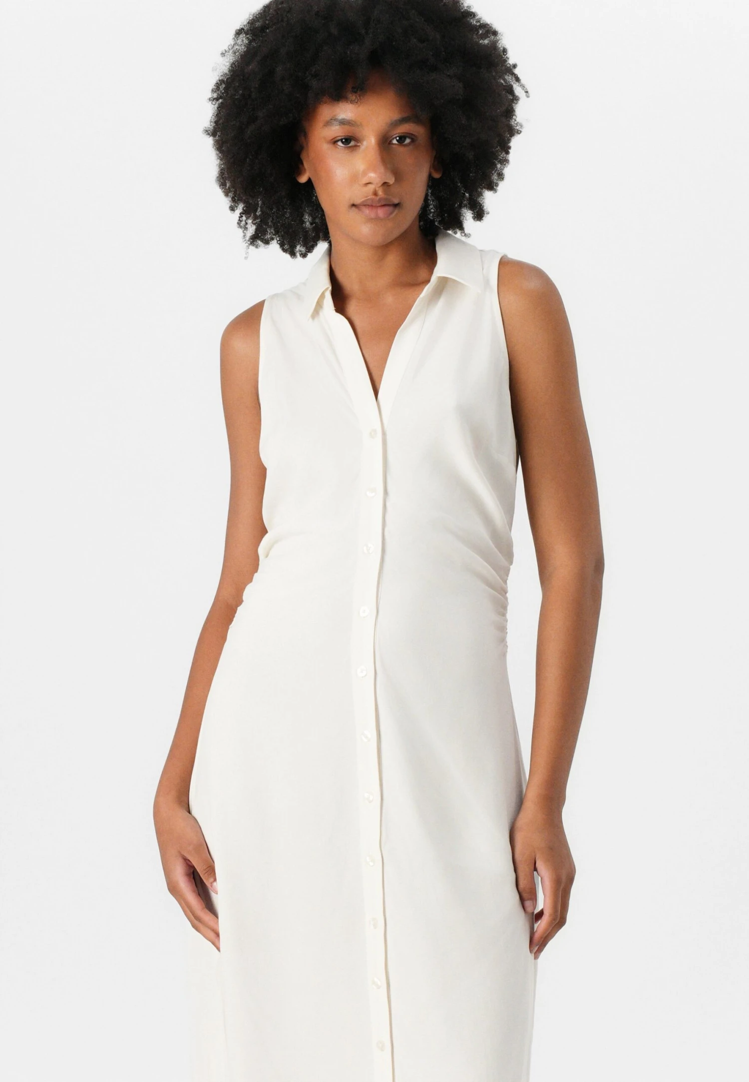 Guess LILIANE - Maxi Dress - Dove White 4 Guess LILIANE - Maxi Dress - Dove White - Image 4