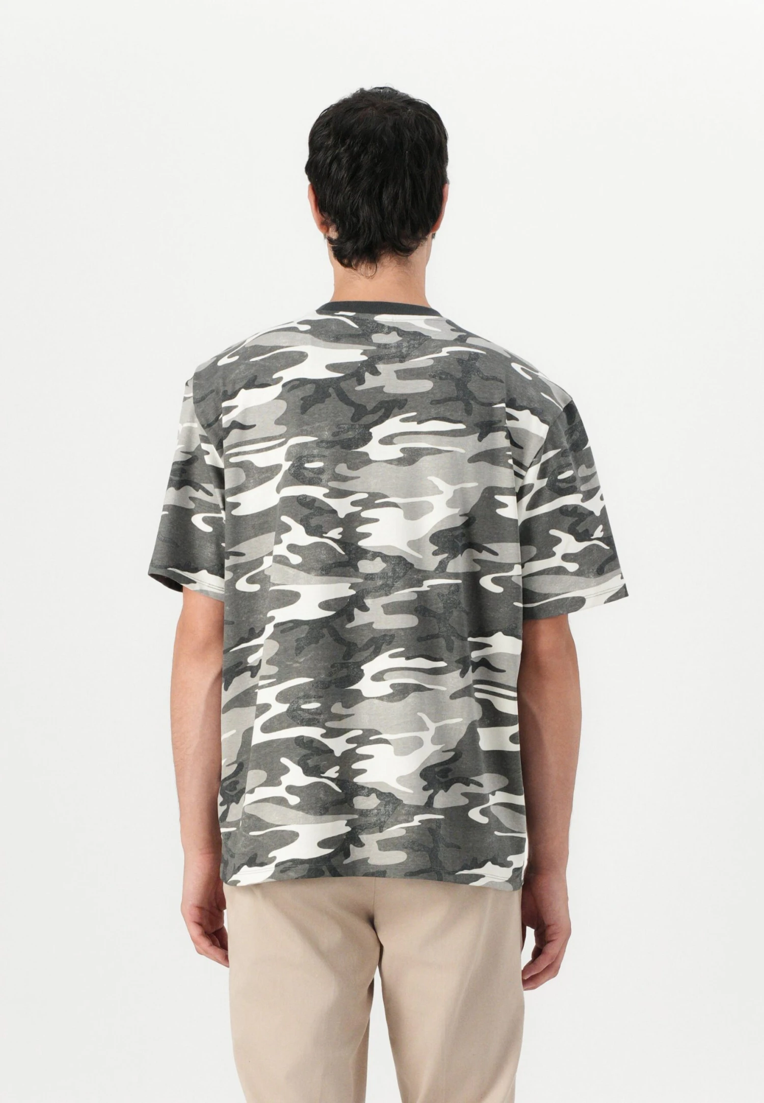 GO PRINTED BAKER LOGO - Print T-shirt - Gray 2 GO PRINTED BAKER LOGO - Print T-shirt - Gray - Image 2