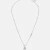 Guess Shiny Padlock - Necklace - Silver-Coloured