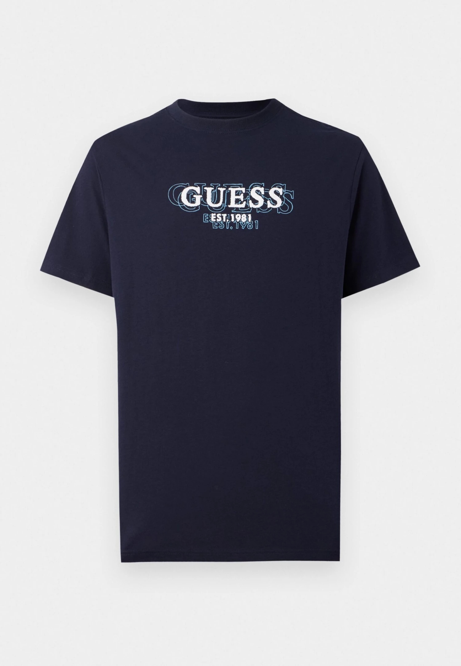 Guess SMALL LOGO TEE - Print T-shirt - Pure White 8 Guess SMALL LOGO TEE - Print T-shirt - Pure White - Image 8