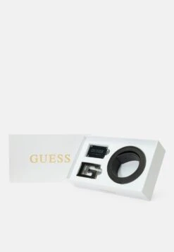 Guess GIFT BELT BUCKLE - Belt - Black -Guess Clothing Sale b8c9fbba3df44a83987d5c1b87ae0e15